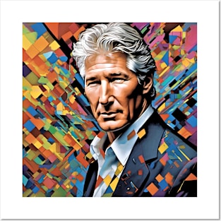 colorful image with Richard Gere Posters and Art